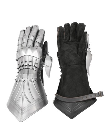 Gantelets d'armure gothiques