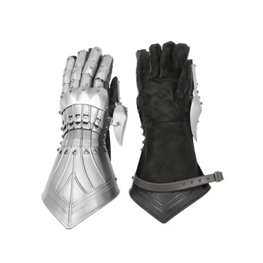 Gantelets d'armure gothiques