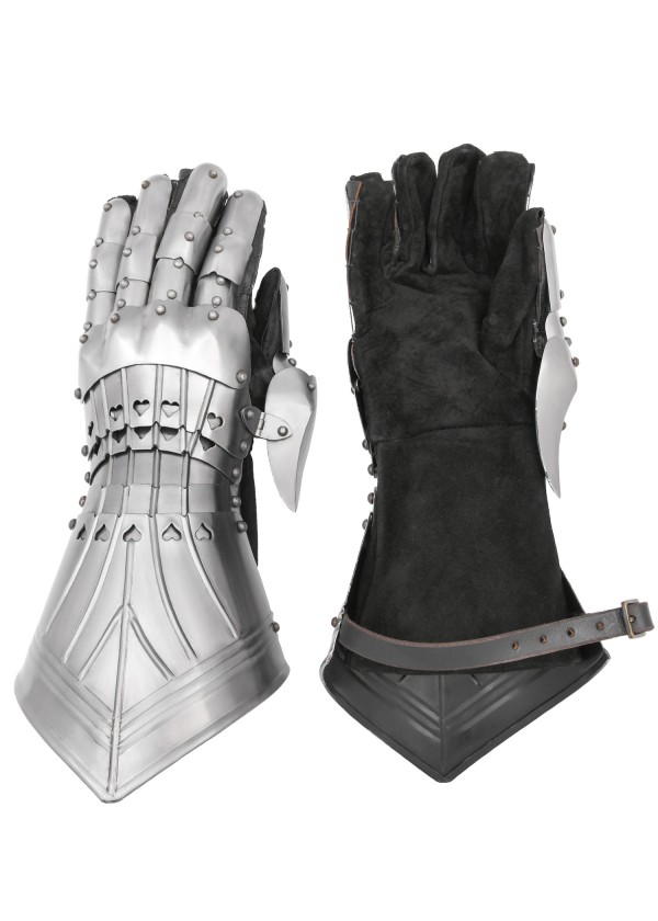 Gantelets d'armure gothiques