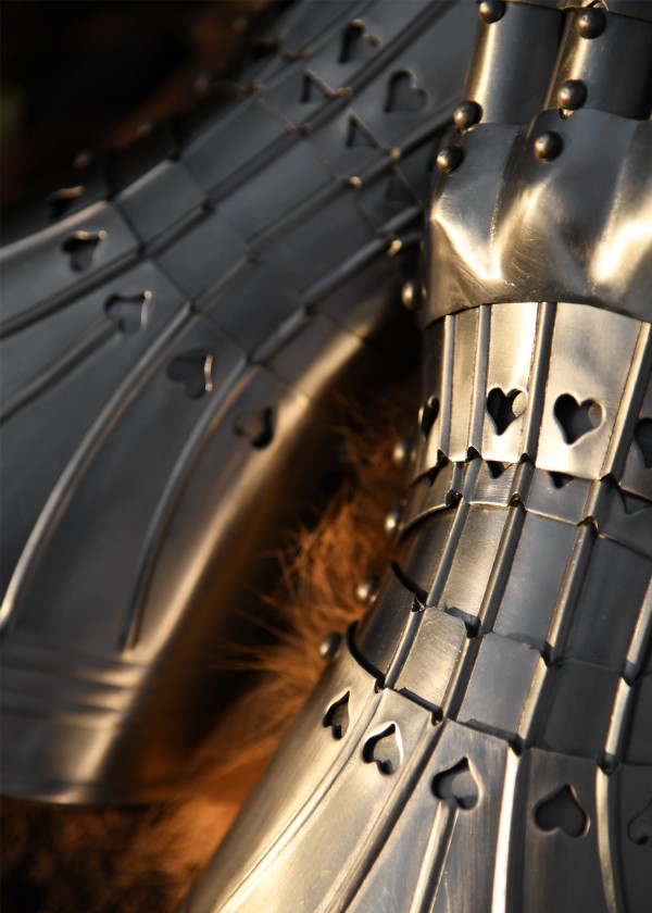 Gantelets d'armure gothiques