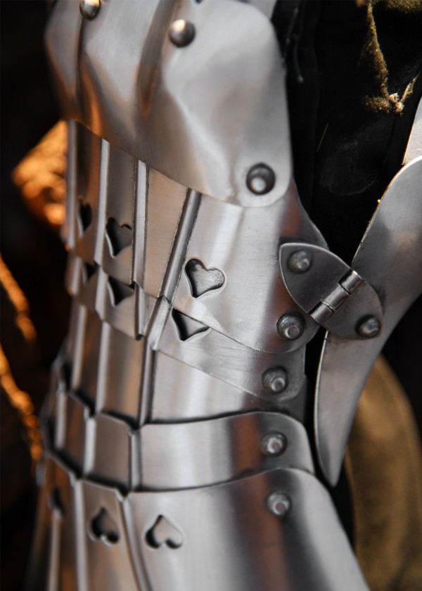 Gantelets d'armure gothiques