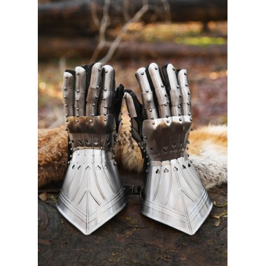 Gantelets d'armure gothiques