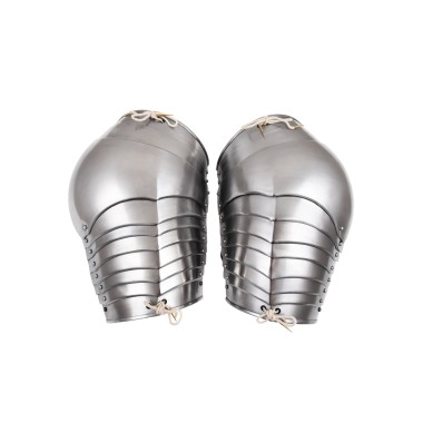 Épaulières médiévales acier 1,2 mm