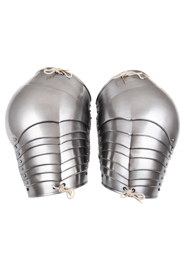 Épaulières médiévales acier 1,2 mm