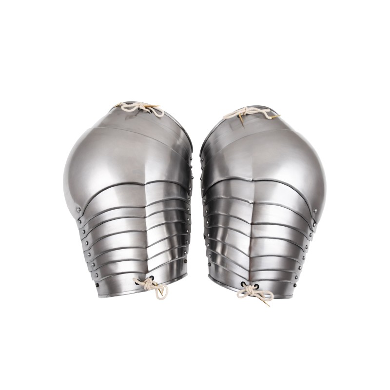 Épaulières médiévales acier 1,2 mm