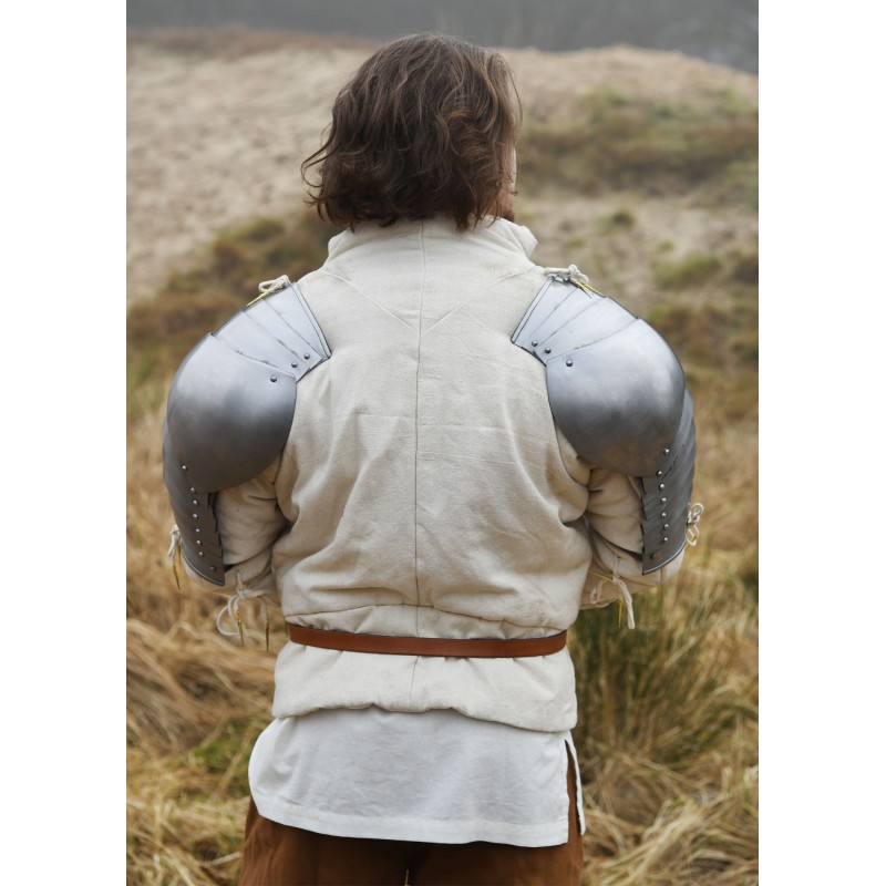 Épaulières médiévales acier 1,2 mm