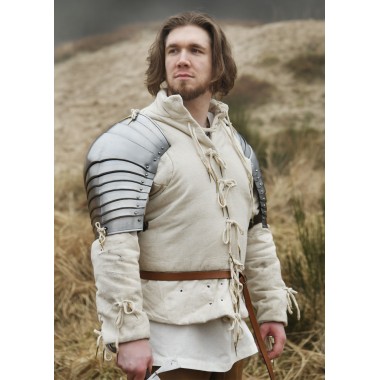 Épaulières médiévales acier 1,2 mm