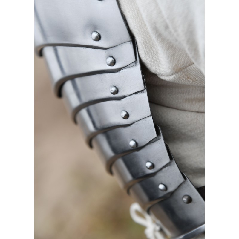 Épaulières médiévales acier 1,2 mm