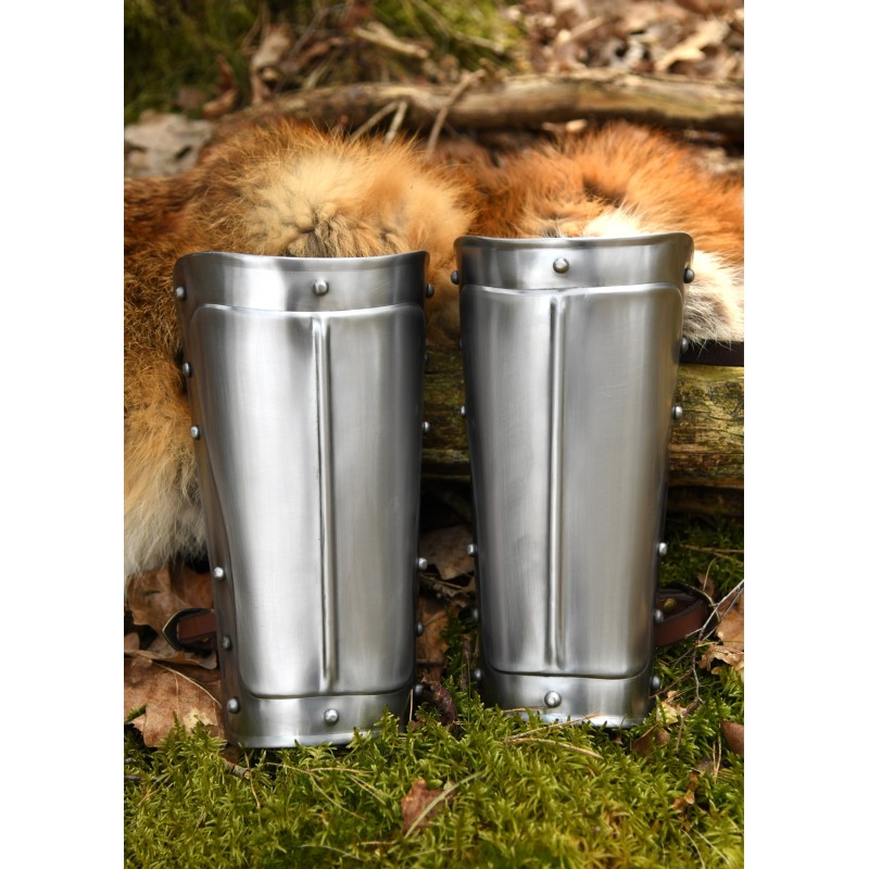 Canons d'avant-bras en acier