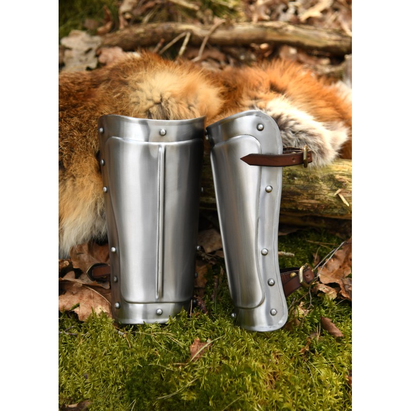 Canons d'avant-bras en acier