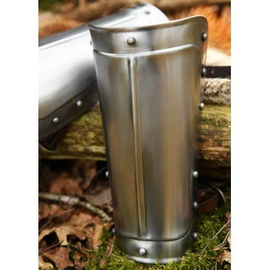 Canons d'avant-bras en acier