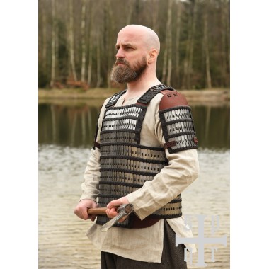 Armure à lamelles type cuir Birka et acier