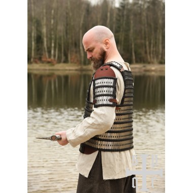 Armure à lamelles type cuir Birka et acier