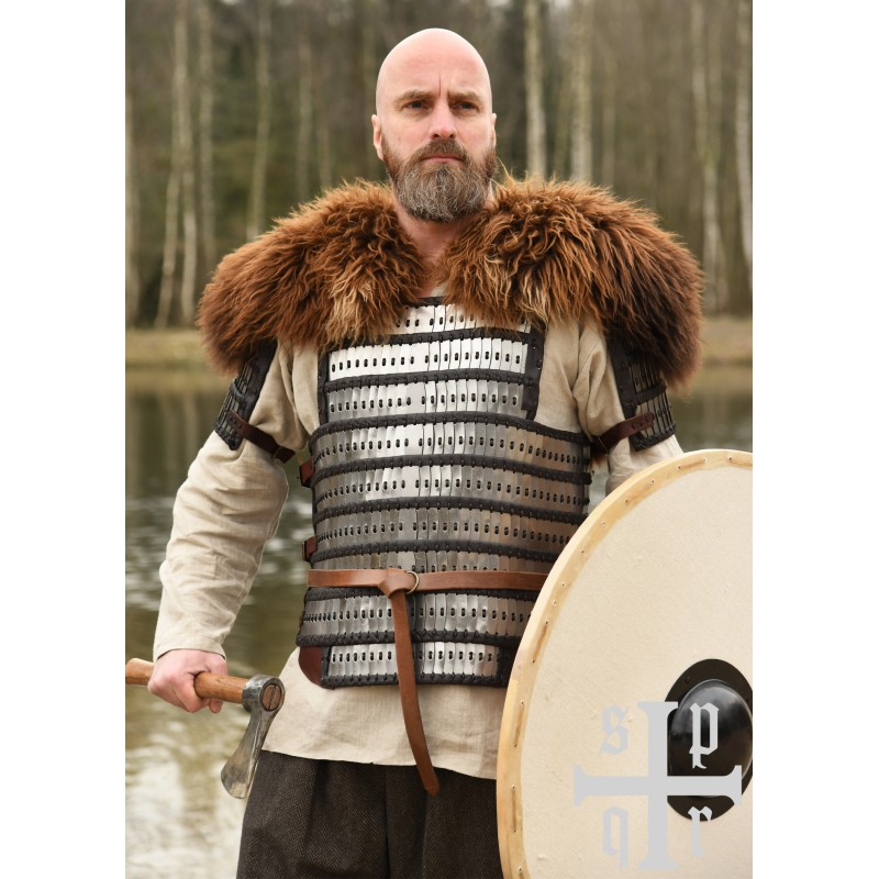 Armure à lamelles type cuir Birka et acier