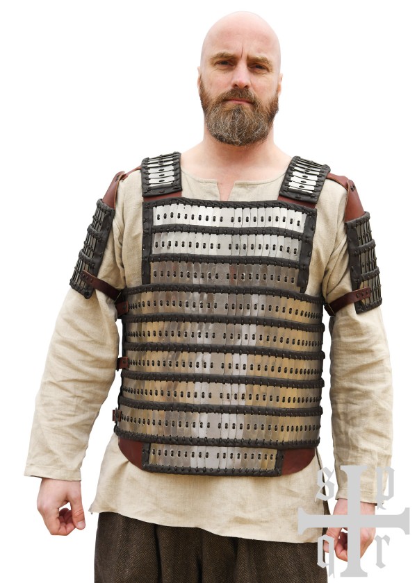 Armure à lamelles type cuir Birka et acier