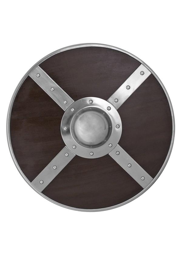 Bouclier rond en bois