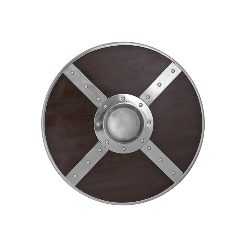 Bouclier rond en bois