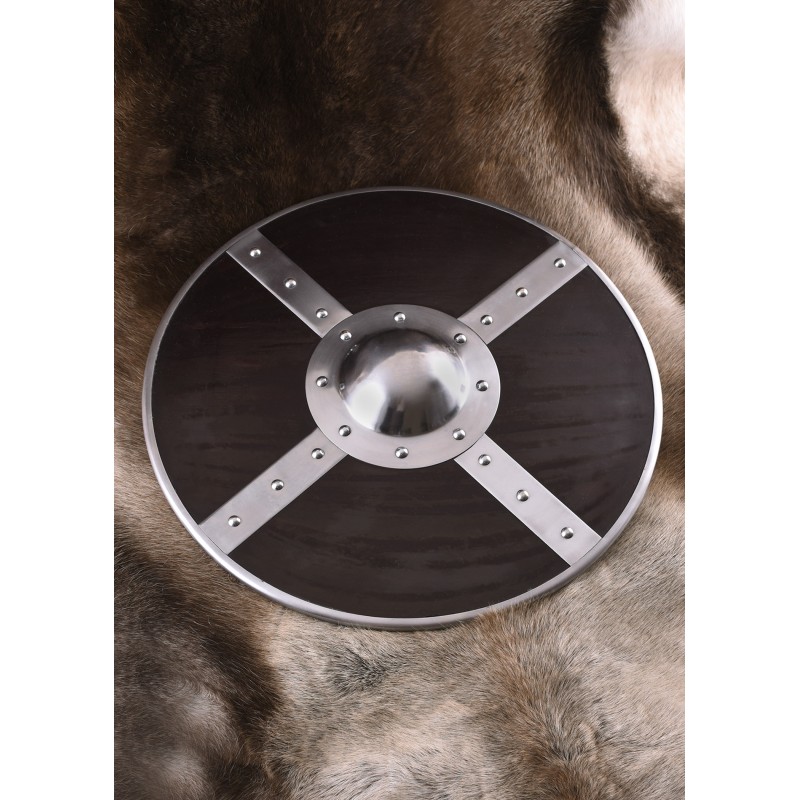 Bouclier rond en bois