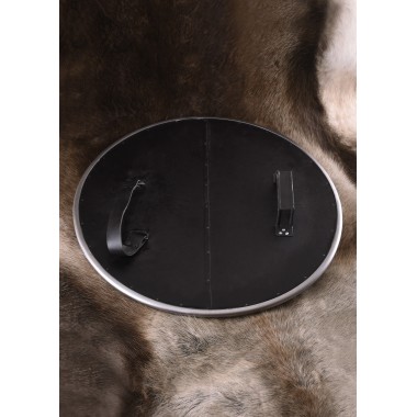 Bouclier rond en bois