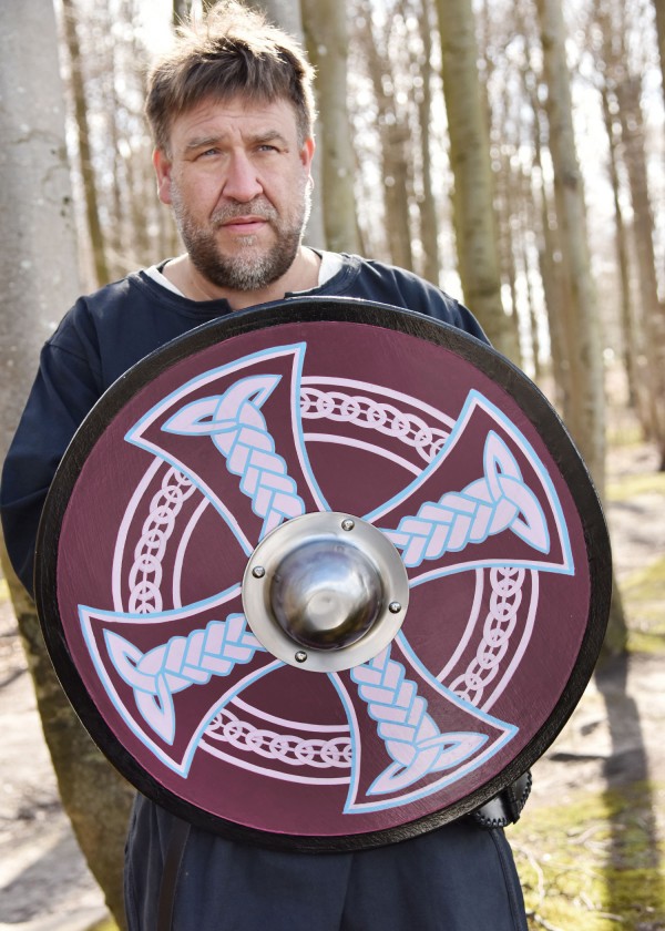 Bouclier rond viking