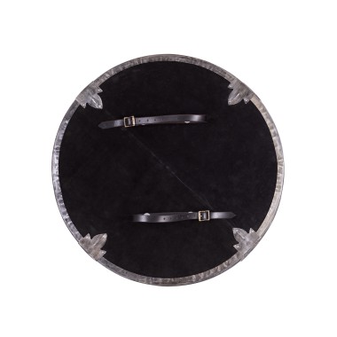 Bouclier rond en bois