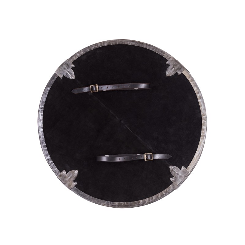 Bouclier rond en bois