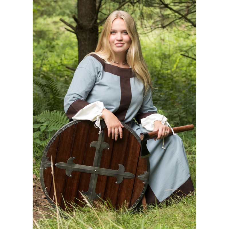 Bouclier rond en bois