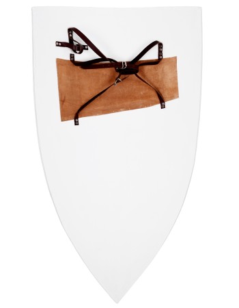 Grand bouclier en bois
