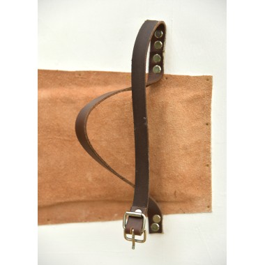 Grand bouclier en bois