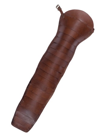 Protège-bras gladiateur - manica  cuir 