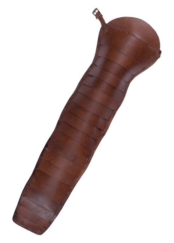 Protège-bras gladiateur - manica  cuir 