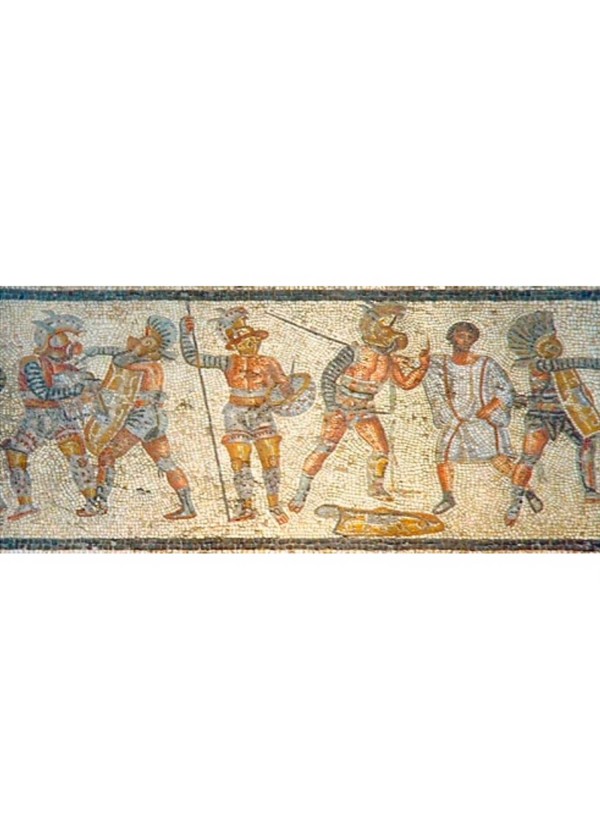 Protège-bras gladiateur - manica  cuir 