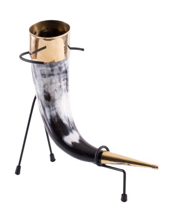 Corne viking avec support