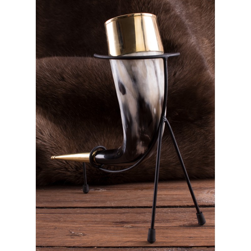 Corne viking avec support