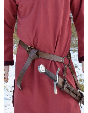 Ceinture d'épée médiévale
