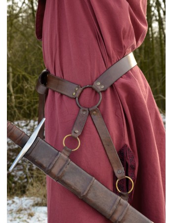 Ceinture d'épée médiévale