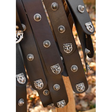 Tablier en cuir grec