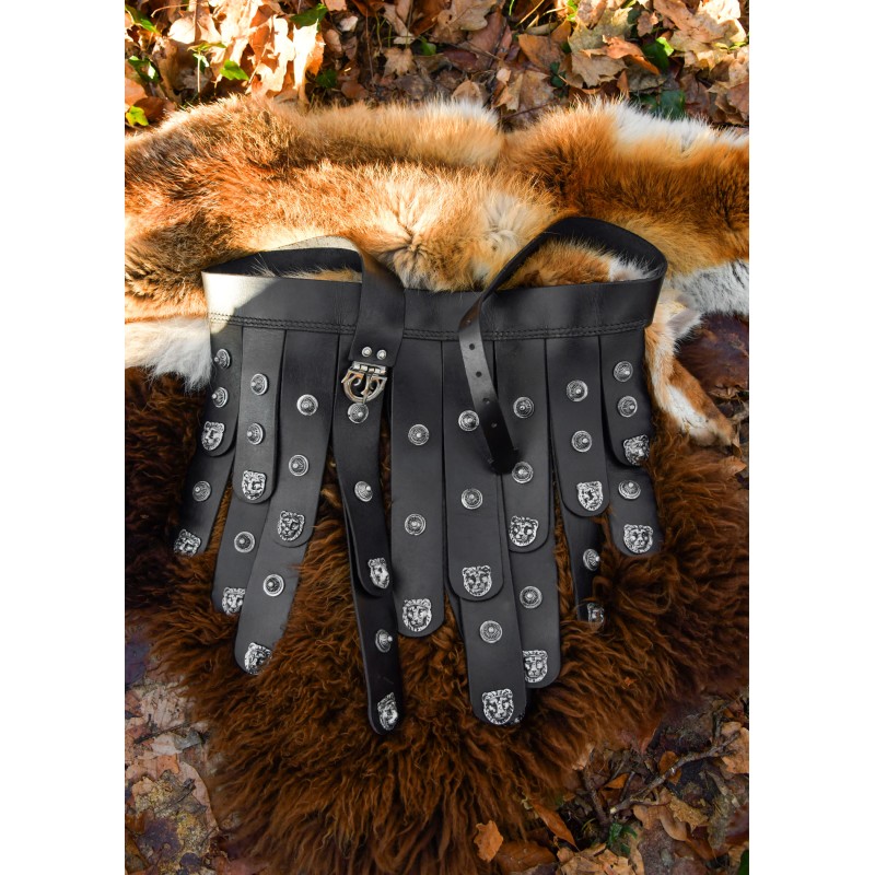 Tablier en cuir grec