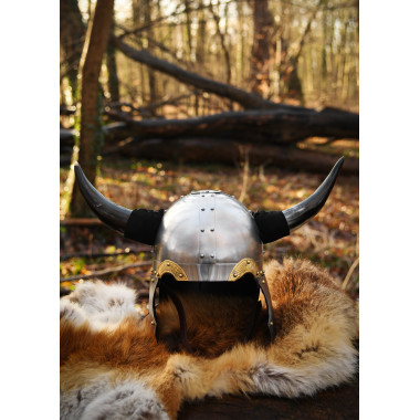 Casque Viking à cornes