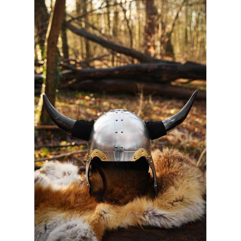 Casque Viking à cornes