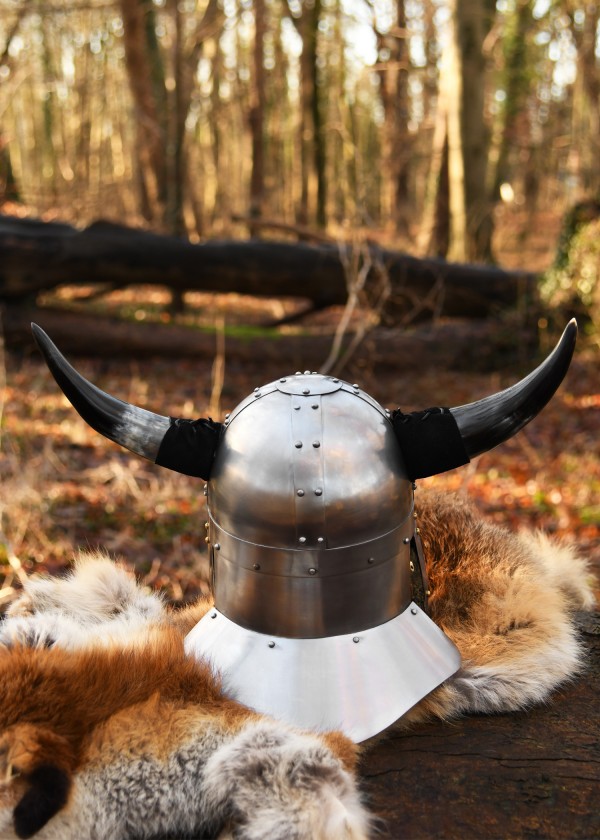 Casque Viking à cornes