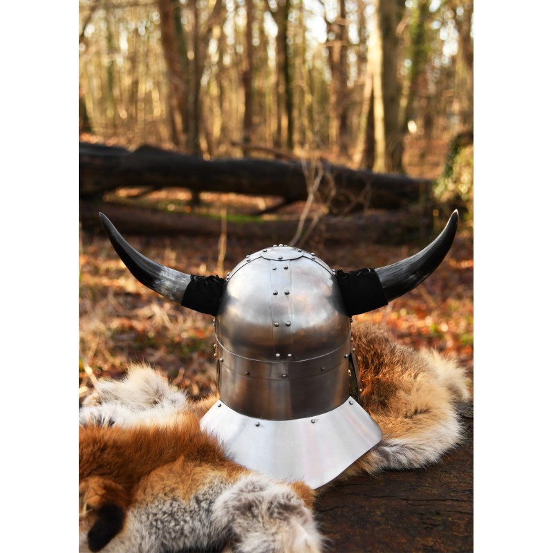 Casque Viking à cornes