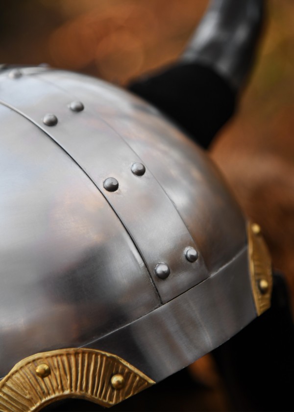 Casque Viking à cornes