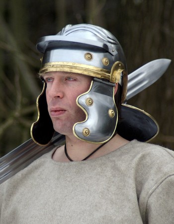 Casque de légionnaire romain