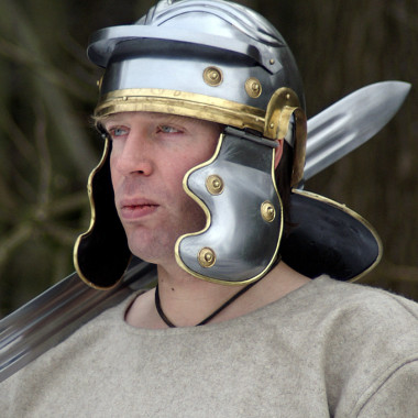Casque de légionnaire romain