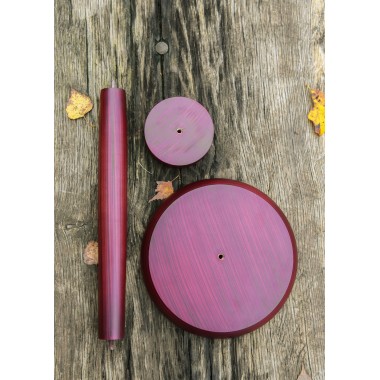 Support porte-casque en bois