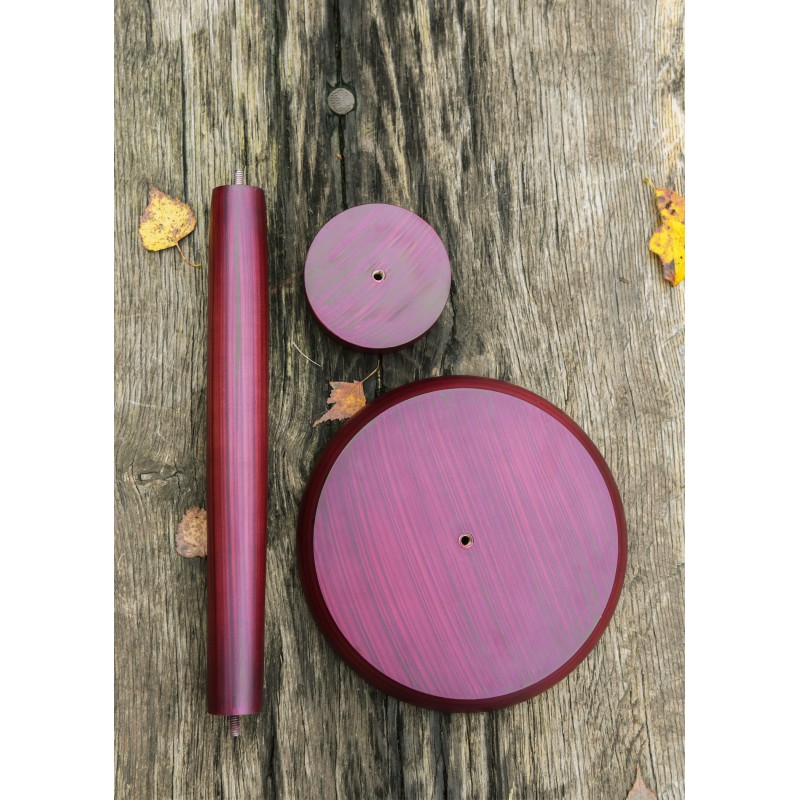 Support porte-casque en bois