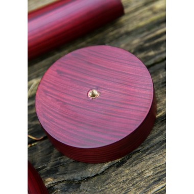 Support porte-casque en bois