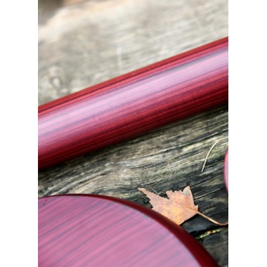 Support porte-casque en bois