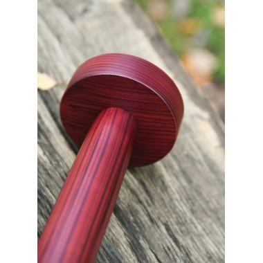 Support porte-casque en bois